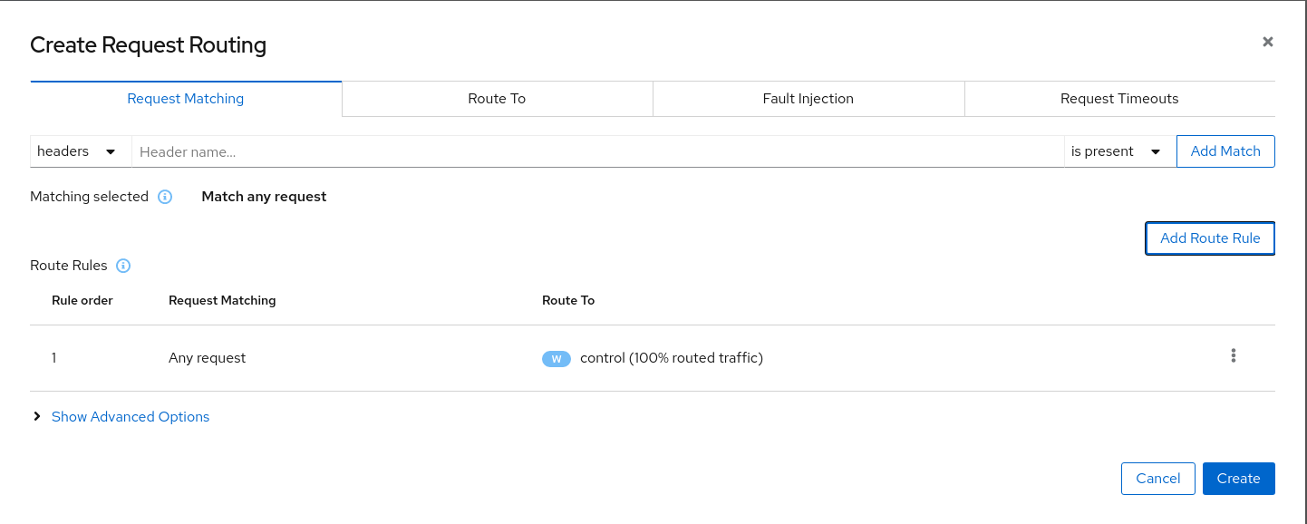 Routing Rule Routing Rule
