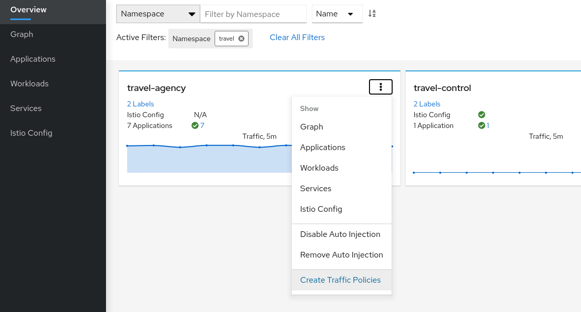 Create Traffic Policies Create Traffic Policies